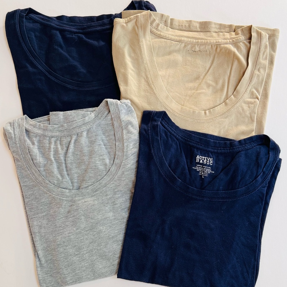 X4 scoop tees